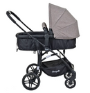 Carrinho De Bebê Com Bebê Conforto Burigottoo Convert